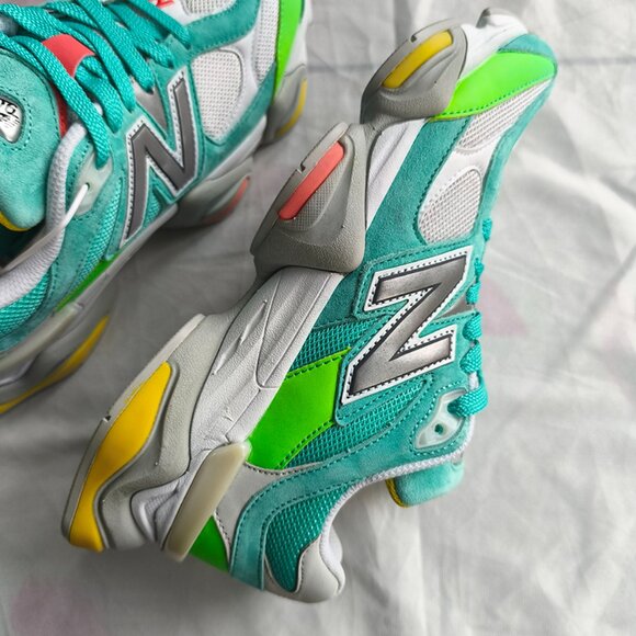 New Balance Blue Lace-up Sneakers - Picture 7 of 8